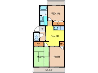間取図 パラシオイトウ