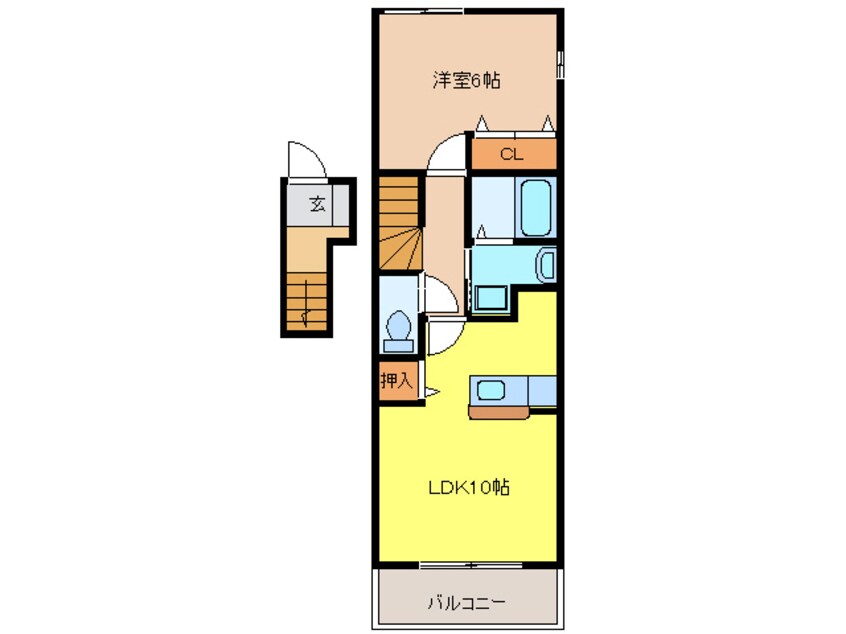 間取図 プリマベーラⅠ