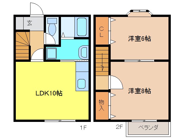 間取り図 ＦＵＮ　ＨＯＵＳＥ　ＭｉＫｉ