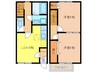 ＤＵＰＬＥＸ砂場 2DKの間取り