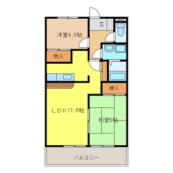 間取図 ＡｎｇｅｌＷｉｎｇ