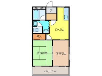 間取図 ミントハウス