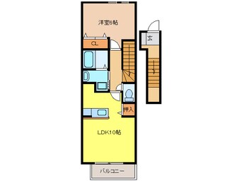 間取図 サンパティークⅡ