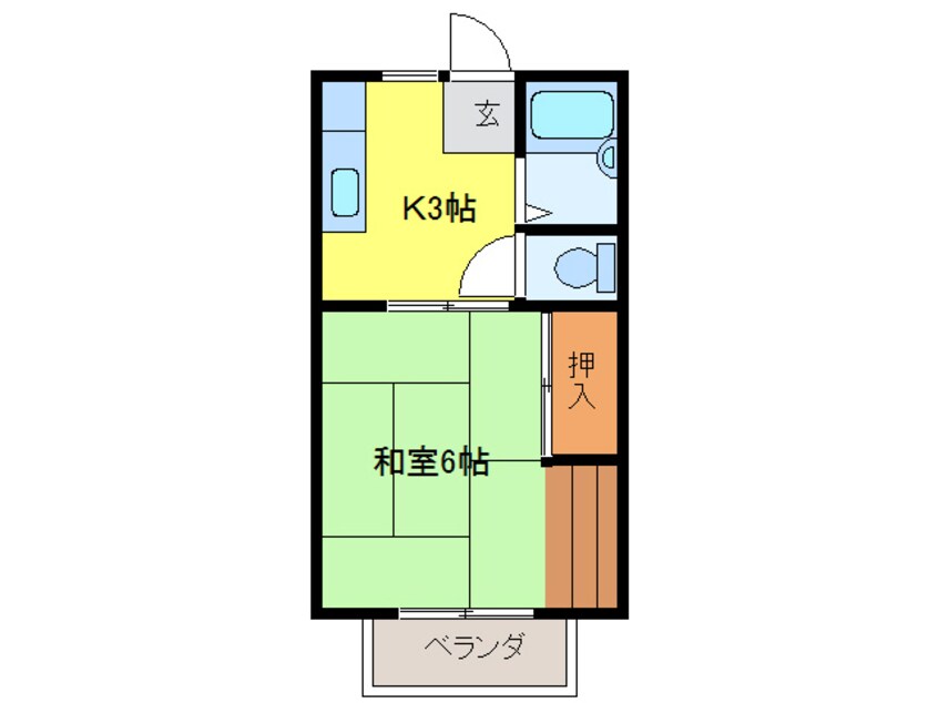 間取図 サンシティモリヤ