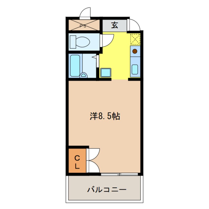 間取図 大口平和マンション