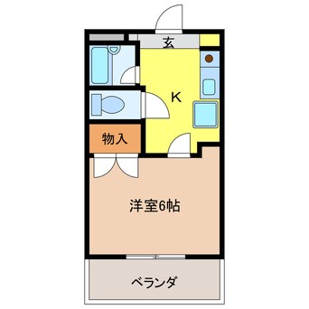 間取図 プレアール江南Ⅱ