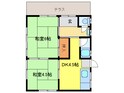 砂場北６３借家の間取図