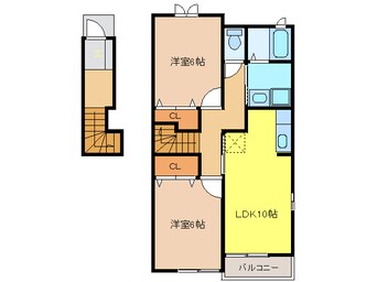 間取図 ミニヨンＫ