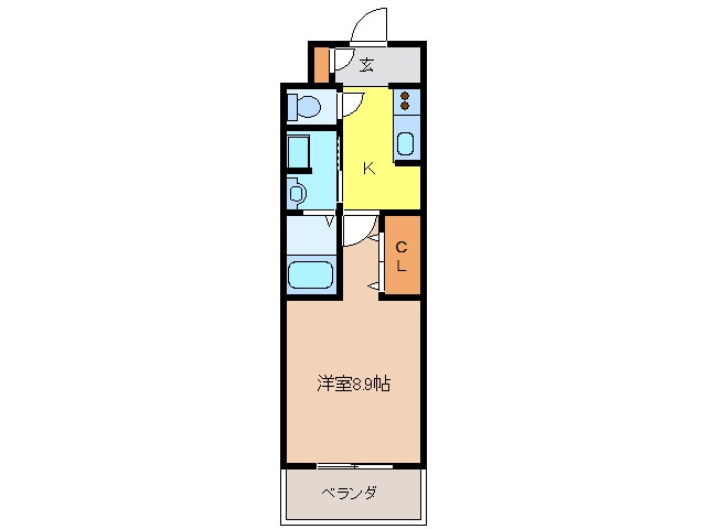 間取り図 アヴァンセ　ナゴネ