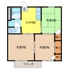 ボナール福塚 3DKの間取り