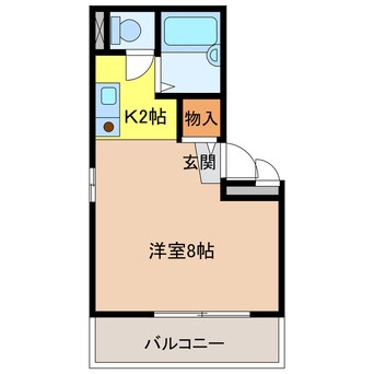 間取図 クレセントコート愛