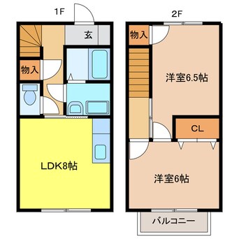 間取図 メゾンルミエール