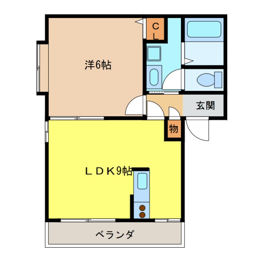 間取図 メゾン川口Ⅵ