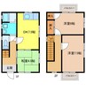 松山様扶桑町山那戸建 3DKの間取り