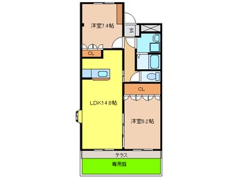 間取図 ラ・ウィンクル