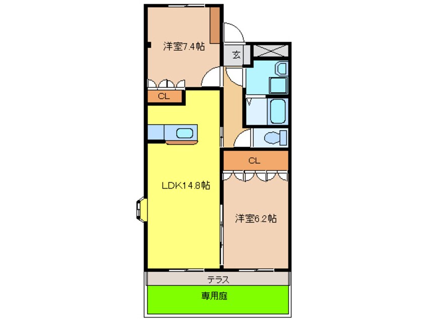 間取図 ラ・ウィンクル
