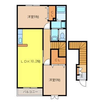 間取図 アメノカーサ