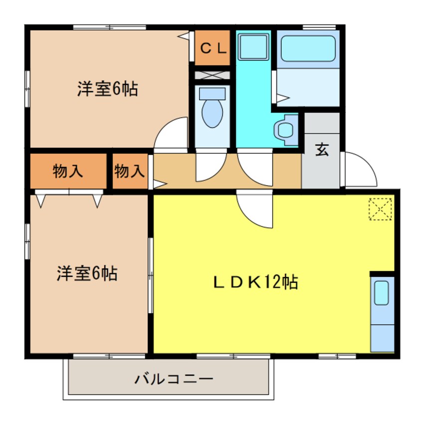 間取図 ファミール南山