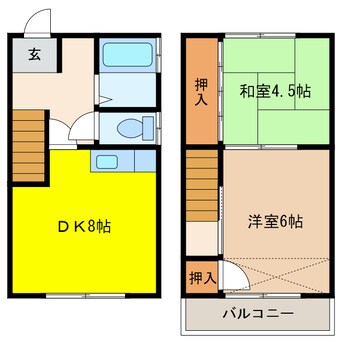 間取図 キャナル・ワン