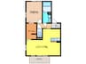 Ｖｉｖｉｅｎｄａ・Ｋ 1LDKの間取り
