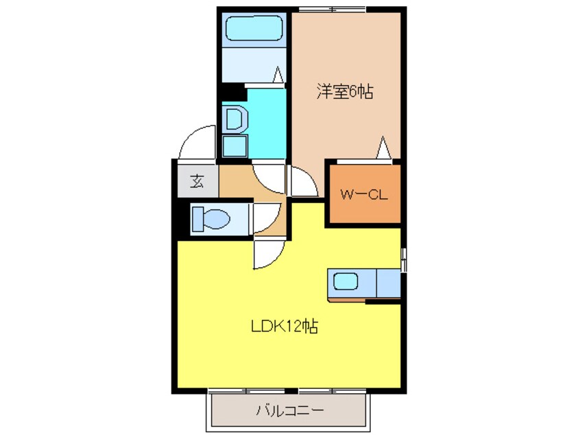 間取図 リサ・フラッツ