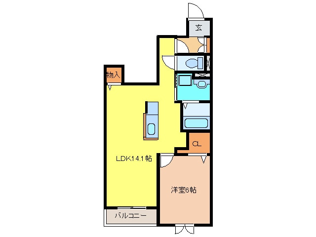 間取り図 コンセルヴェ花戸