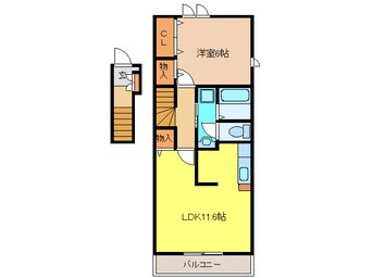 間取図 プラシード・メゾン