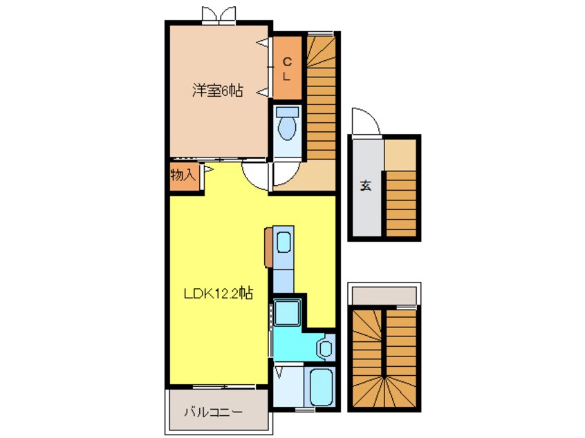 間取図 サンマロン