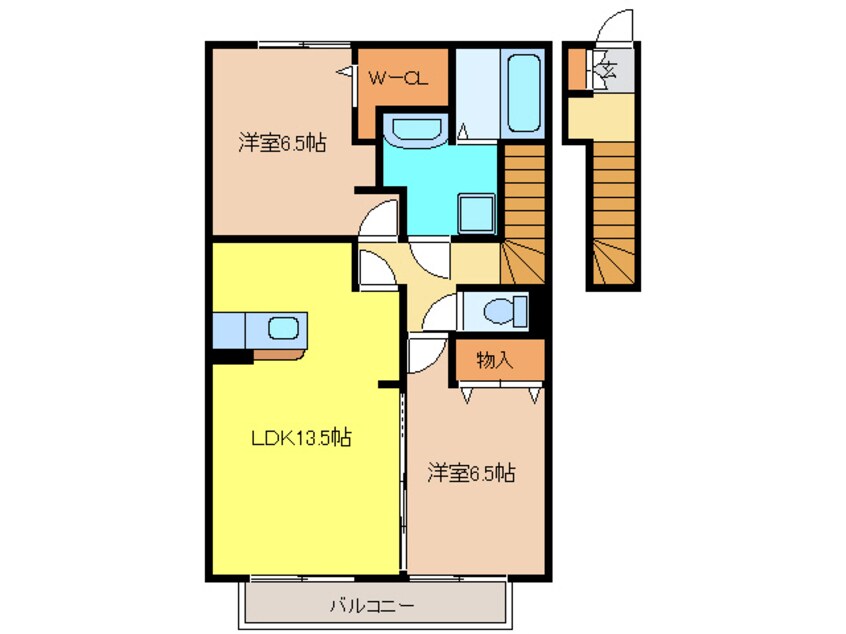 間取図 シェリール