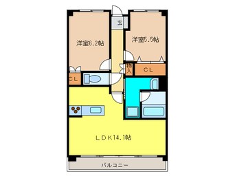 間取図 サンシャイン本郷　Ａ棟