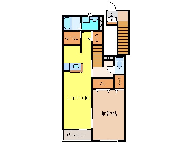 間取り図 ポモドーロ旭