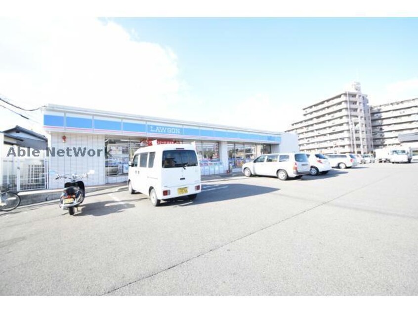 ローソン江南古知野店(コンビニ)まで678m ポモドーロ旭