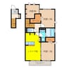ウィル・ミズノC 2LDK+Sの間取り