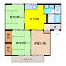 ベルアローマ今枝 3DKの間取り