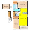 カームリーⅠ 2LDKの間取り