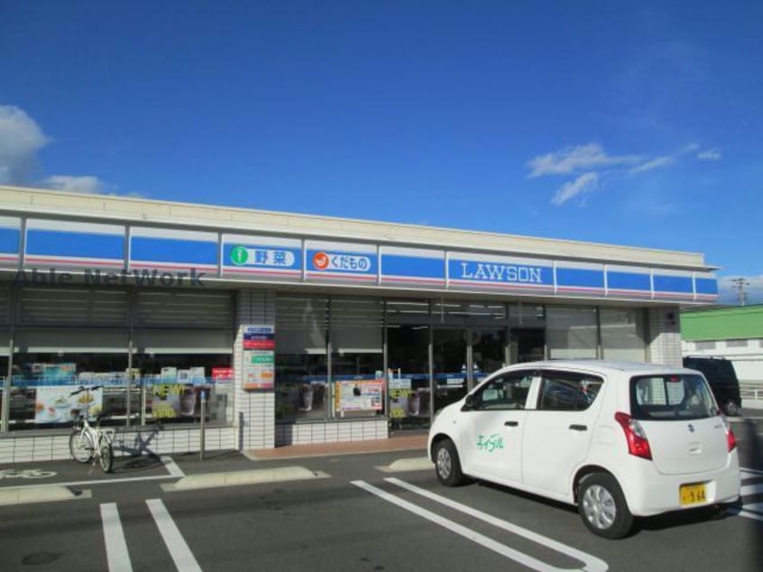 ローソン江南市役所東店(コンビニ)まで870m ベル・フローラ