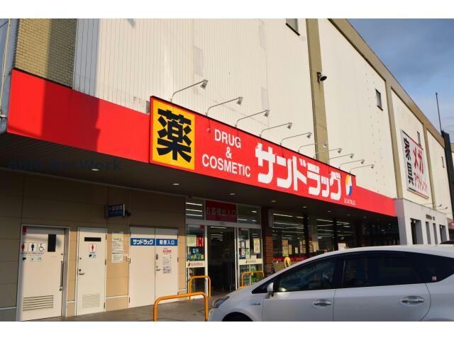 サンドラッグ木賀店(ドラッグストア)まで188m ベル・フローラ