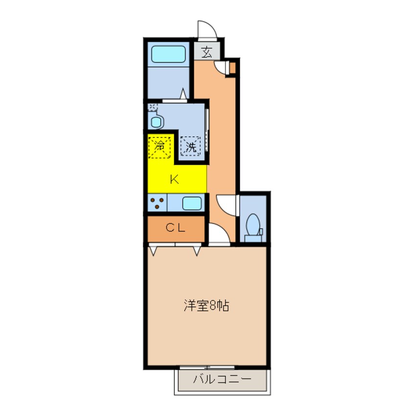 間取図 セレニティコートⅠ