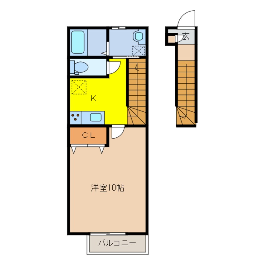 間取図 セレニティコートⅠ