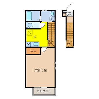 間取図 セレニティコートⅡ