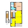 江雅 1LDKの間取り