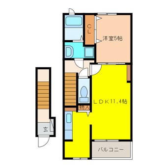 間取図 江雅