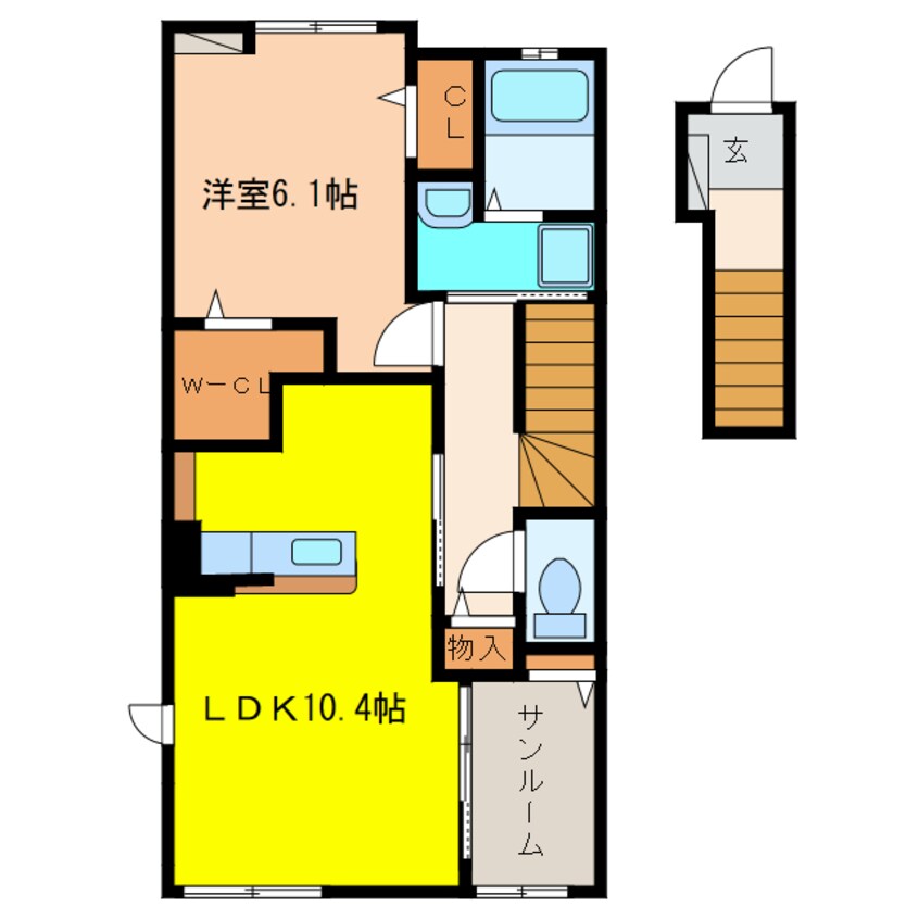 間取図 エクセランⅩ