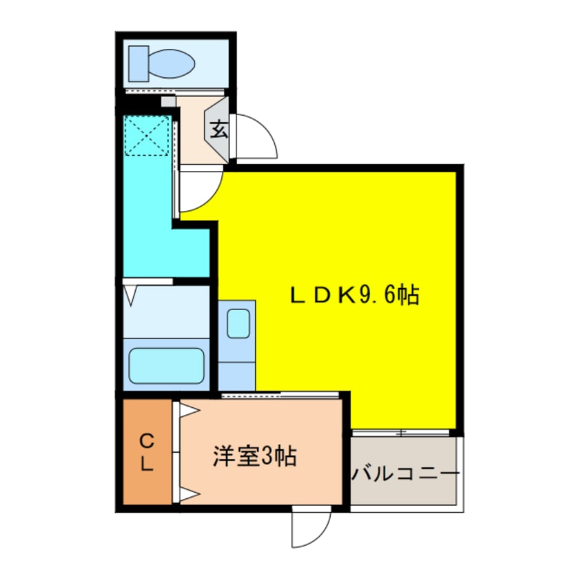 間取図 Warren kubomiⅡ