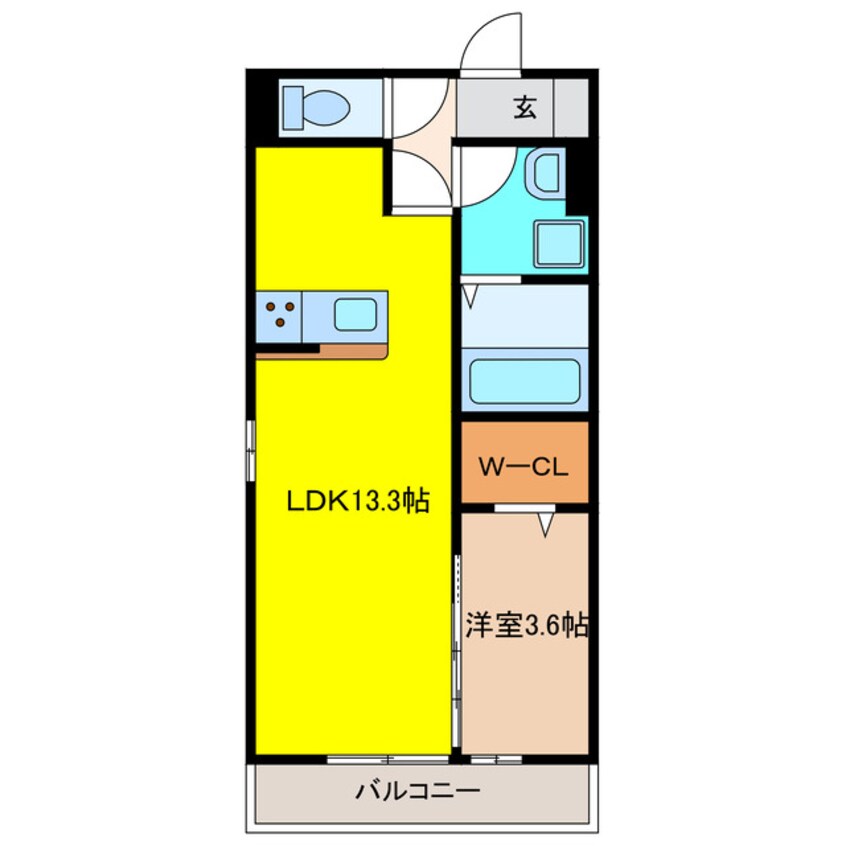 間取図 メゾン　フローラ