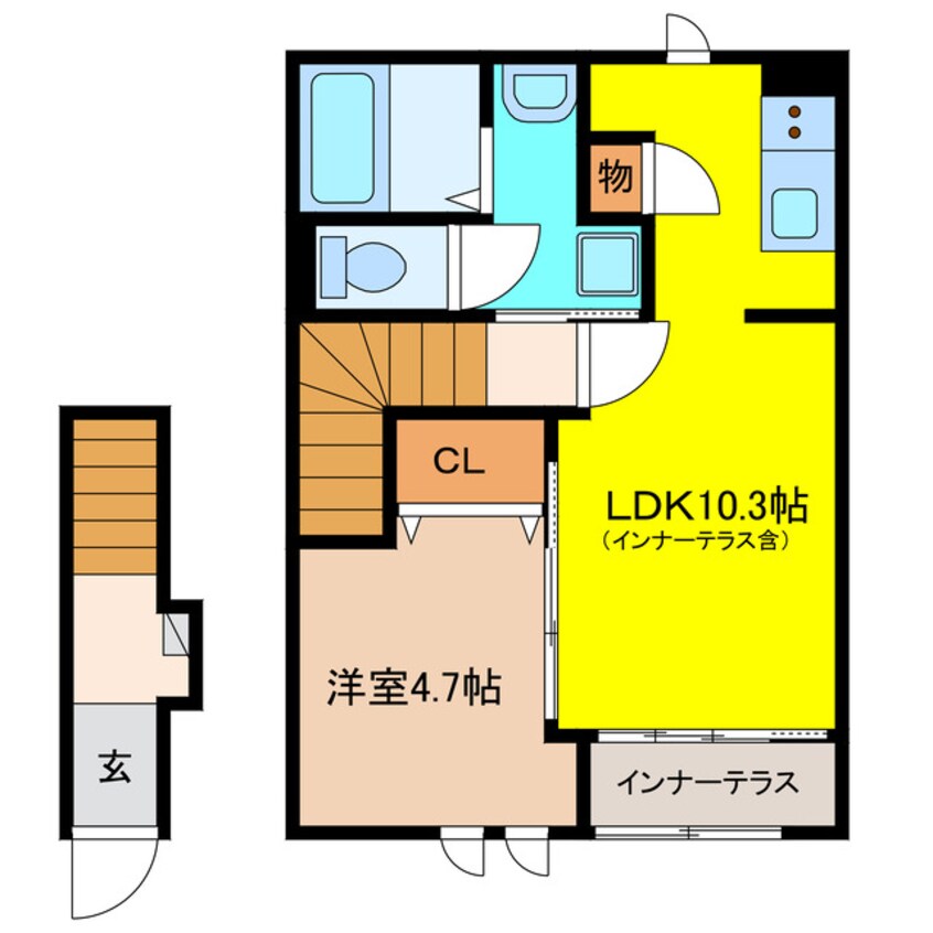 間取図 パルティール秋桜