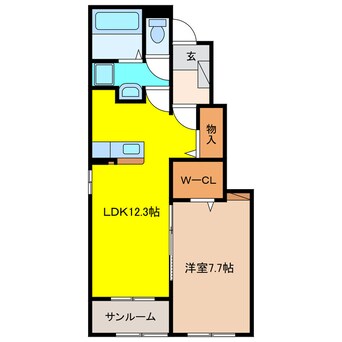 間取図 ウィステリア