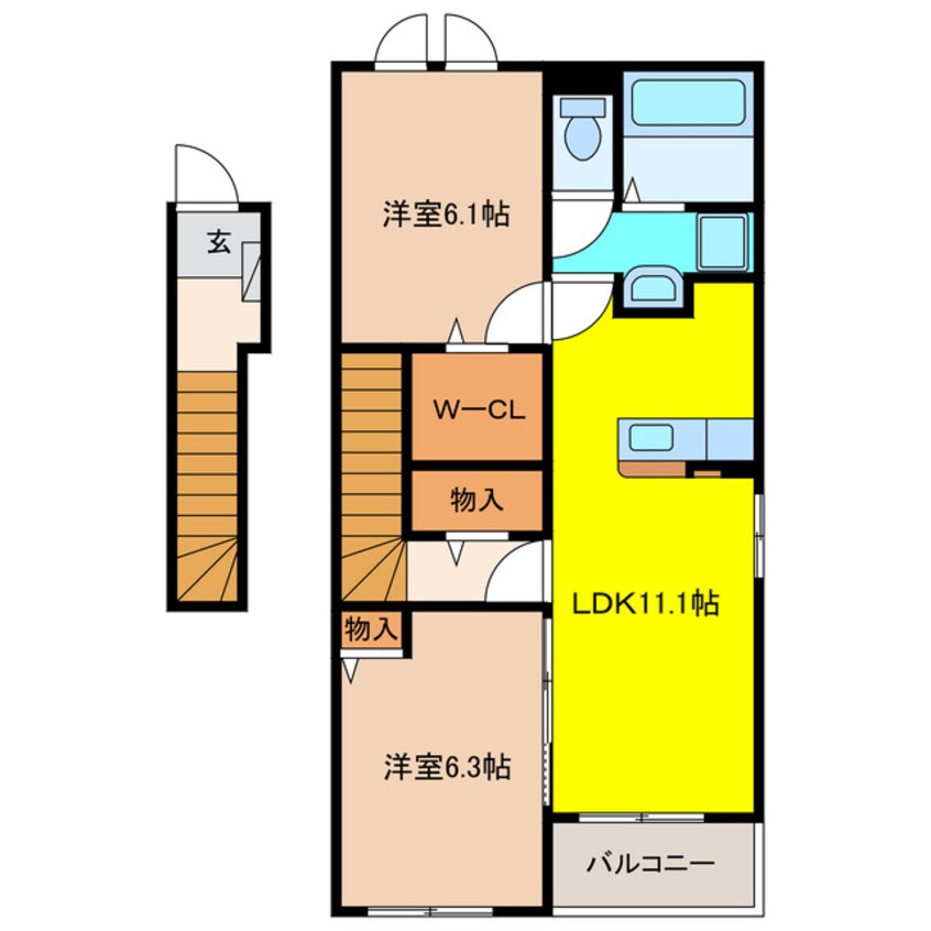 間取図 ウィステリア