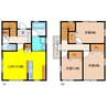 古知野町杉山貸家 3LDKの間取り