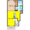 フィッシュタンクA 1LDKの間取り